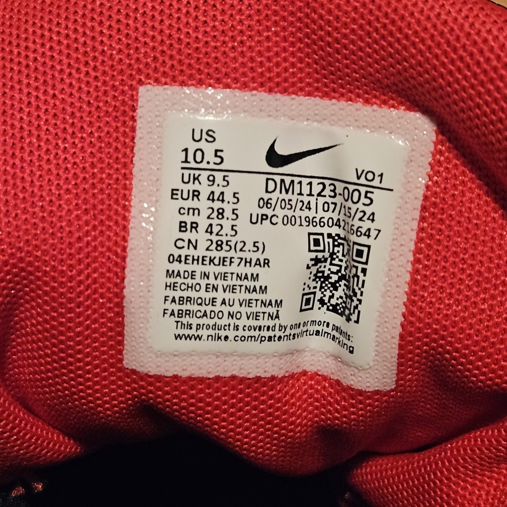 Nike Lebron Witness 7 Shoes Red Black size 10.5 NWOB - Picture 9 of 9
